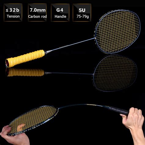 highest tension badminton racket